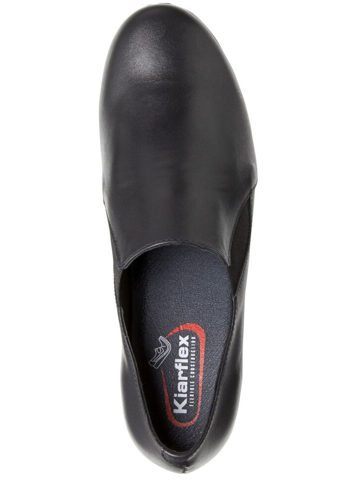 ELENA EDEN, eleganter Damen-Trotteur, Weite G, mit herausnehmbarem Fussbett SCHWARZ