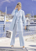 Kurzmantel mit Reverskragen HELLBLAU