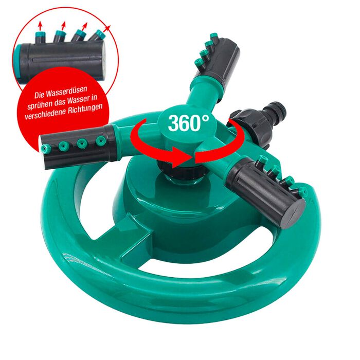 Magic Flex Ultra 360&deg; Gartensprinkler 