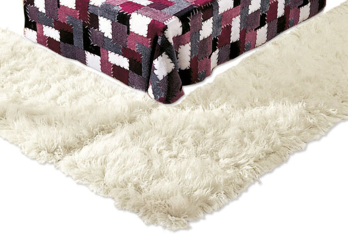 Original griechische Flokati-Teppiche NATUR