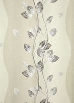 Dekoschal aus Satin mit Universalschienenband BEIGE