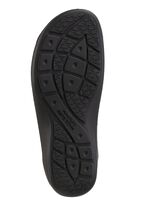 Waldl&auml;ufer Pantolette mit Metallschmuck mit Glitzersteinchen 