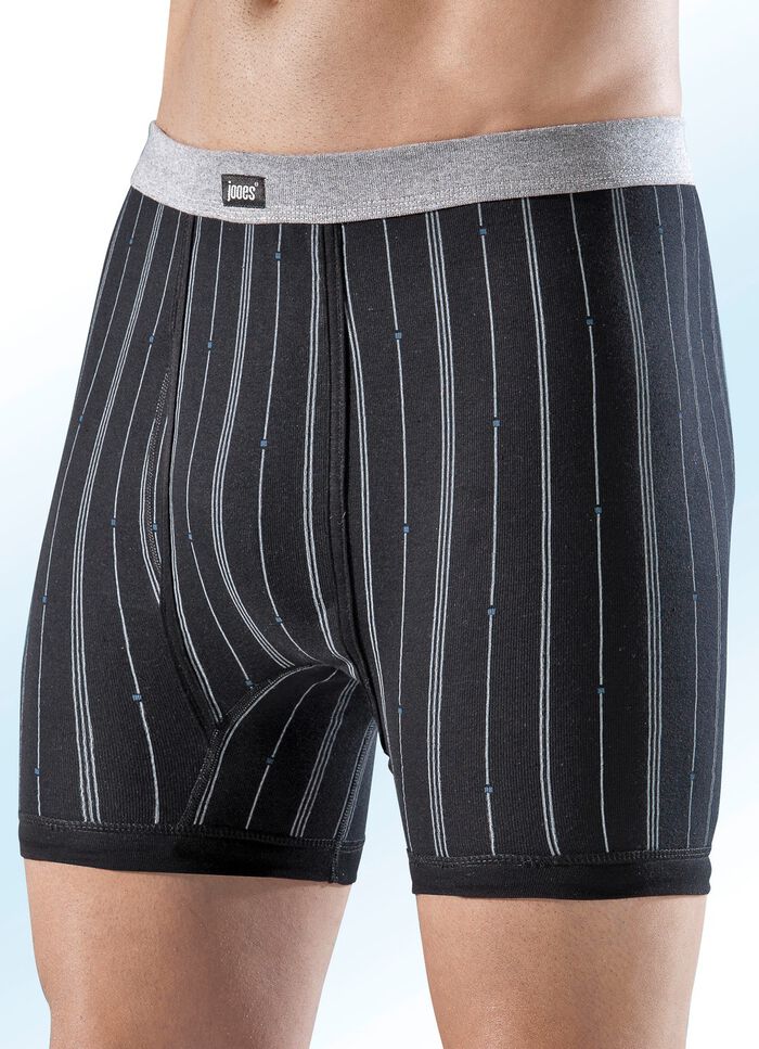 Viererpack Unterhosen mit Streifendessin 