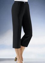 Caprihose in Schlupfform SCHWARZ
