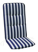 Hochlehner-Auflagen mit Bezug aus 100% Baumwolle 