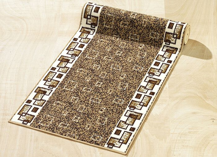 Raffinierte L&auml;ufer nach Wunschmass BEIGE