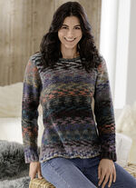 Pullover aus hochwertigem Melangegarn 
