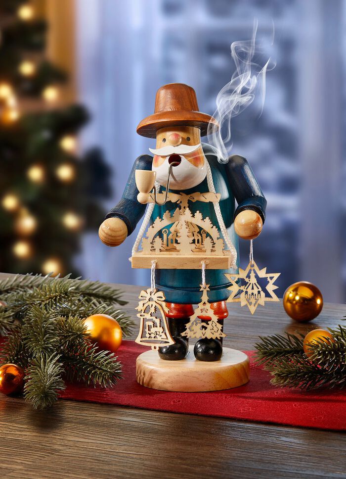 R&auml;ucherm&auml;nnchen aus Holz 