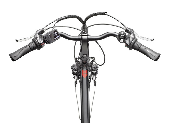 Trekking-E-Bike XT485 von Telefunken ANTHRAZIT
