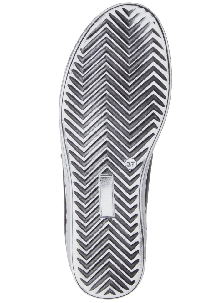 Andrea Conti Sneaker mit pfiffiger Kontrast-Schnürung MARINE-ROT