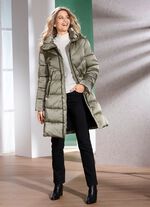 Kurzmantel mit Rei&szlig;verschlusstaschen 