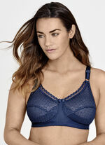 Miss Mary BH mit hohem Baumwollanteil MARINE