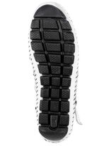 Gemini, sommerliche Damen-Boots, Weite G, mit herausnehmbarem Fussbett WEISS-SCHWARZ