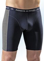 Dreierpack Longpants aus Feinjersey, mit Einsätzen, uni 