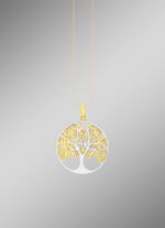 Lebensbaum-Anh&auml;nger aus Silber 