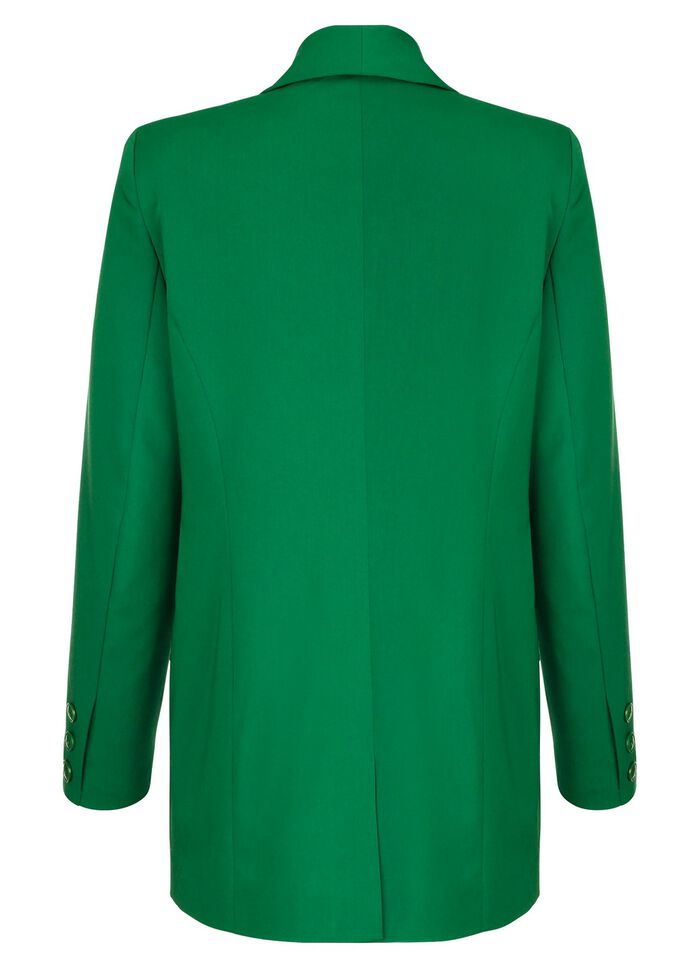 Blazer mit Schalkragen 