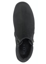 ELENA EDEN Bootie aus Nubukleder SCHWARZ