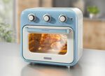 Ariete 2-in-1 Heissluft-Ofen im Vintage-Design BLAU