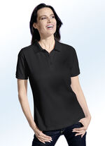 Kombistarkes Zweierpack Poloshirts SCHWARZ+WEISS