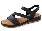 Gabor, schicke Damen-Sandalen, Weite G, mit Gummizug 