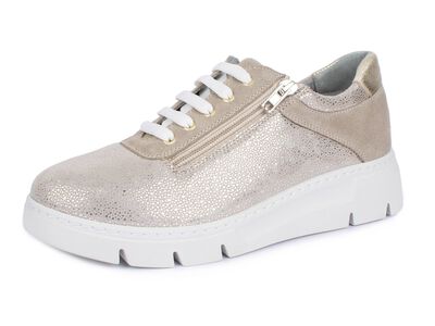 Komfort-Sneaker, Weite H mit seitlichem Reissverschluss 