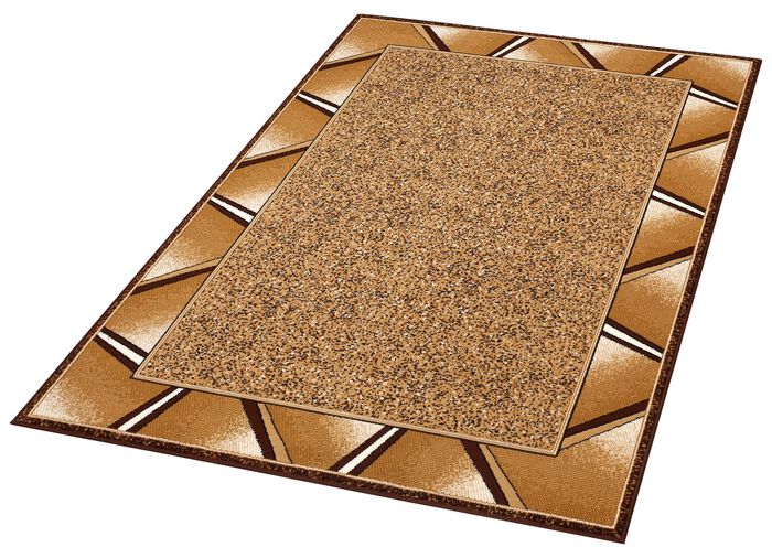 Br&uuml;cken und Teppiche mit ansprechender Bord&uuml;re BEIGE