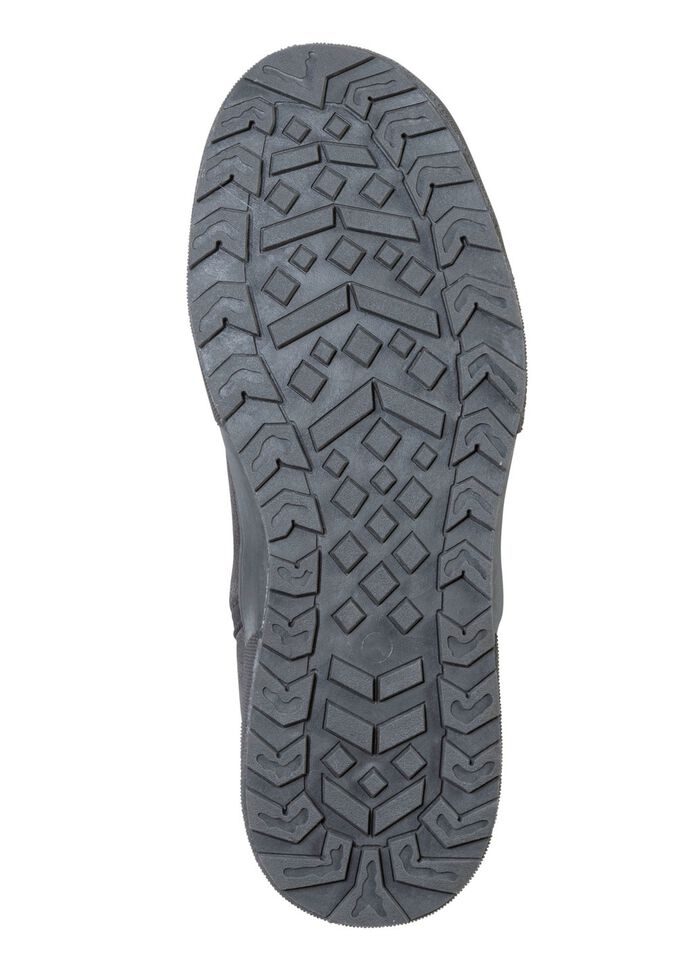 Stiefelette aus Veloursleder GRAU