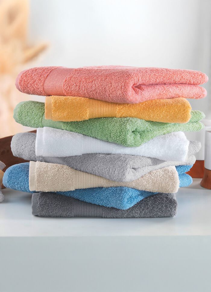 Kuschelige Frottier-Serie mit Bord&uuml;re 