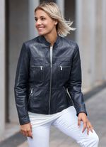 Lederkurzjacke von &laquo;Caminari&raquo; 