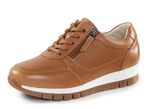 ELENA EDEN, sportliche Damen-Sneaker, Weite H, mit herausnehmbarem Fussbett CAMEL