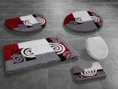 Flauschige Badgarnitur in weicher Microfaser-Qualität 