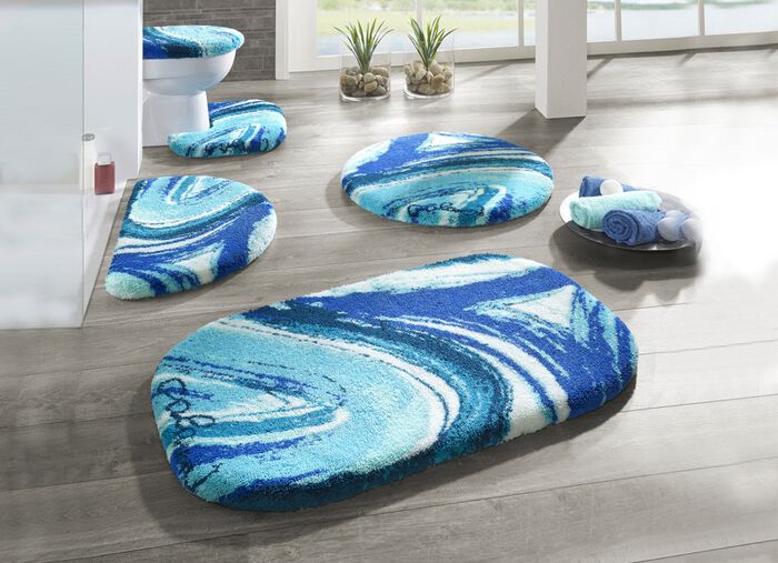 «GRUND» Designer-Badgarnitur in verschiedenen Farben BLAU