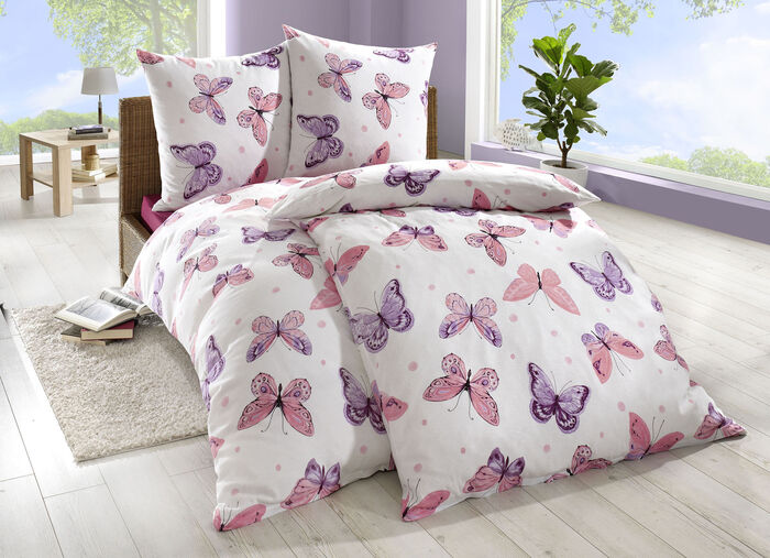 Renforcé Bettwäsche-Garnitur von Dobnig ROSÉ