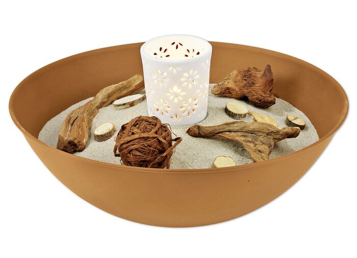 «EASYmaxx» Dekosäule mit Pflanzschale Weihnachten 