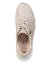Caprice, sommerliche Damen-Sneaker, Weite K, mit herausnehmbarem Fussbett 