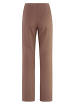 Jerseyhose mit ausgestellter Fußweite COGNAC