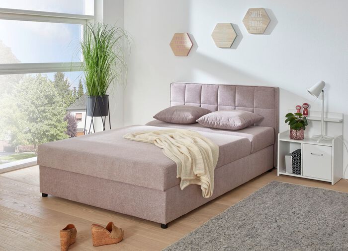 Polsterbett mit Kissen ALTROSA