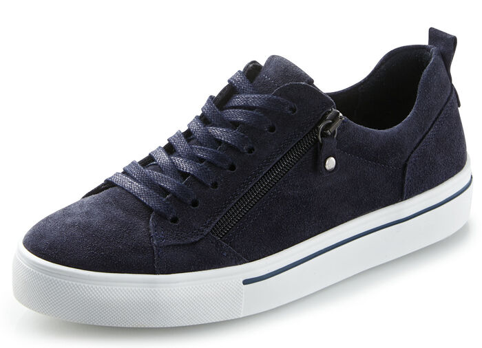 Toosoft Sneaker aus Veloursleder MARINE