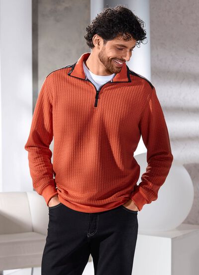 Troyer mit Strukturdessin 