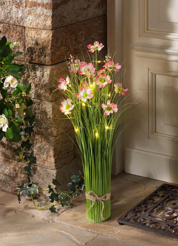 Dekostrauch mit LED-Beleuchtung 