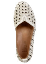 ELENA EDEN, sommerliche Damen-Slipper, Weite G, mit herausnehmbarem Fussbett BEIGE