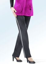 Hose mit angesagtem Zierband 