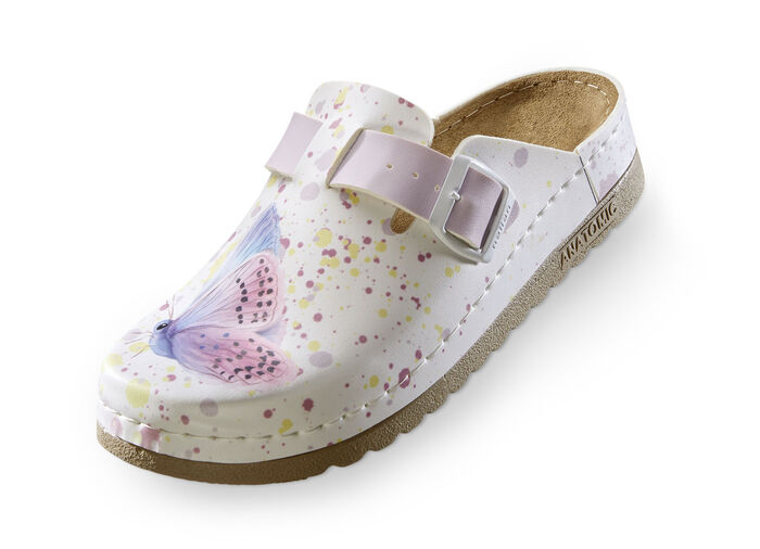 Bequemer Clog mit Weichschaumfussbett 