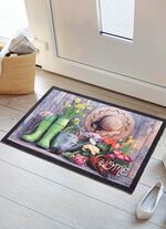 Fussmatte Home mit rutschhemmender R&uuml;ckseite 