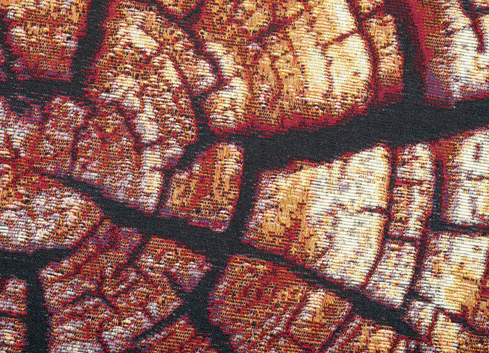 Teppich im naturnahen Baumstamm-Design 