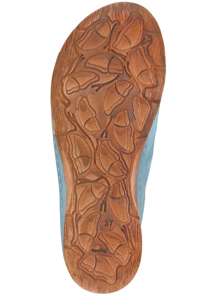 Gemini Pantolette mit seitlichen Gummiz&uuml;gen 