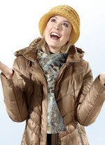 Schal mit Fantasiedessin 