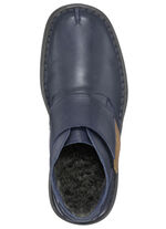 Boot mit verstellbarer Klettspange MARINE-BRAUN