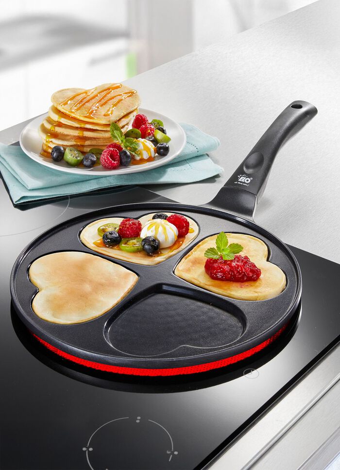 Herzpfanne mit Antihaftbeschichtung 