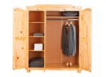 Kleiderschrank aus massiver Kiefer 